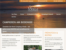 Tablet Screenshot of camping-mexico.at